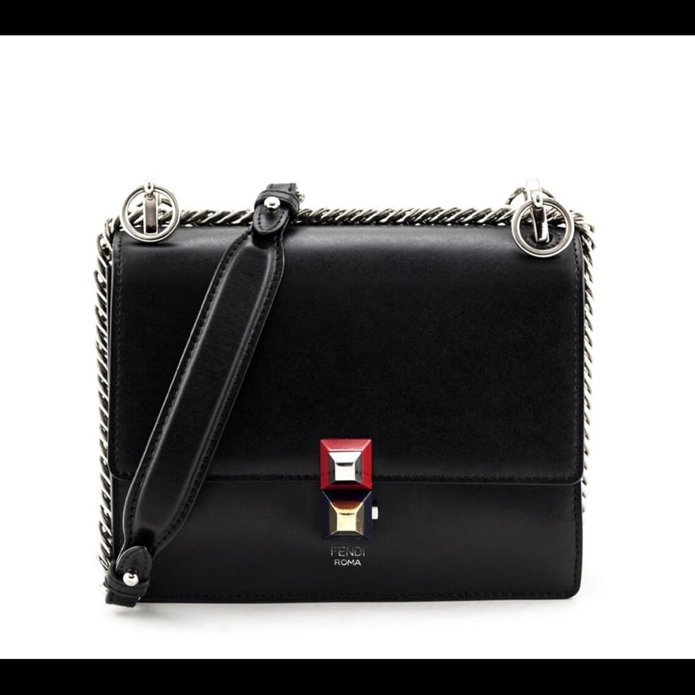 Authentic Fendi Kan Small Crossbody